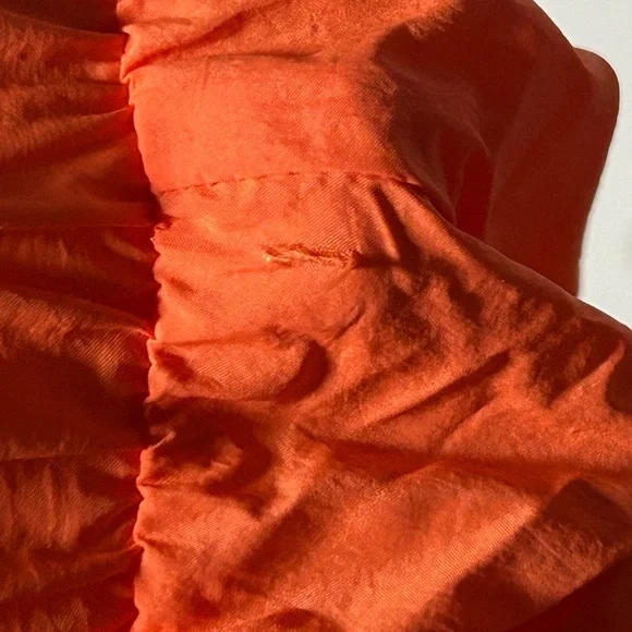 NEW Fabletics Orange Ultra High-Rise Piped Short, Small, Pockets+Wide Waist Band - Picture 10 of 10